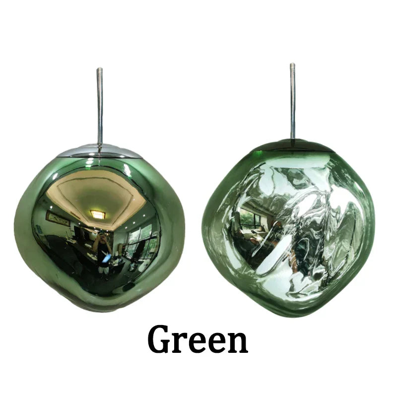 DecorBites™ Glass Lava LED Pendant Lights for Modern Living Room Bedroom Decor