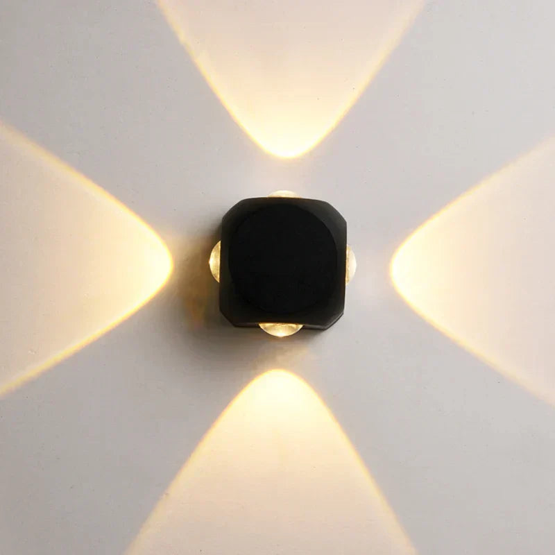 DecorBites™ 4W LED Wall Light for Home Decor and Outdoor Garden Sconce