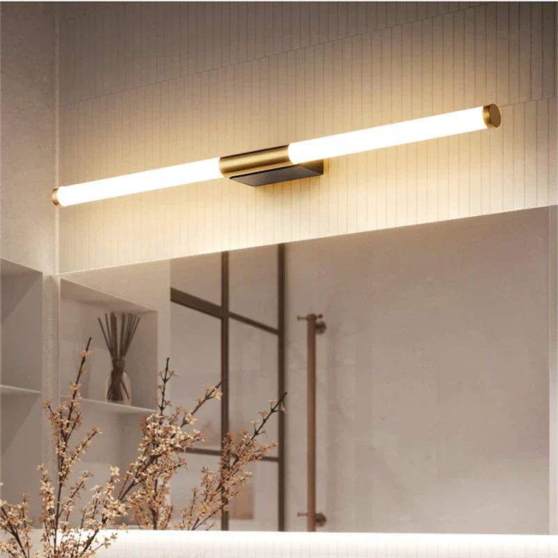 DecorBites™ Bronze LED Mirror Front Wall Lamp, Bathroom Bedroom Vanity Lighting