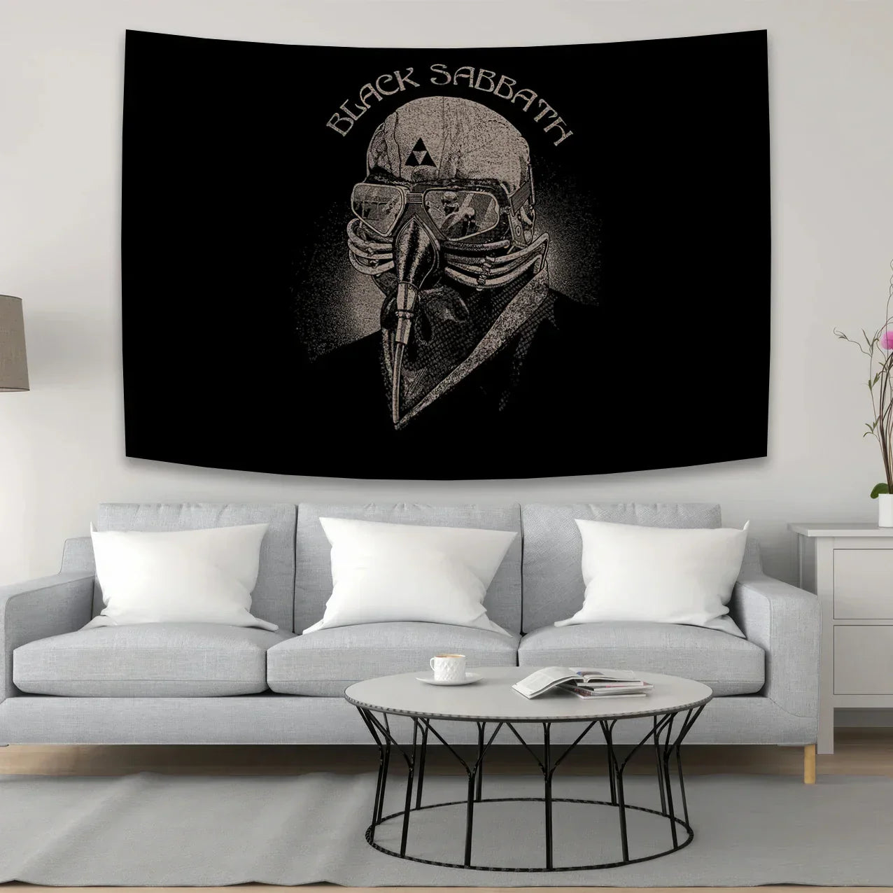 DecorBites™ Black Sabbath Metal Band Rock Music Wall Tapestry