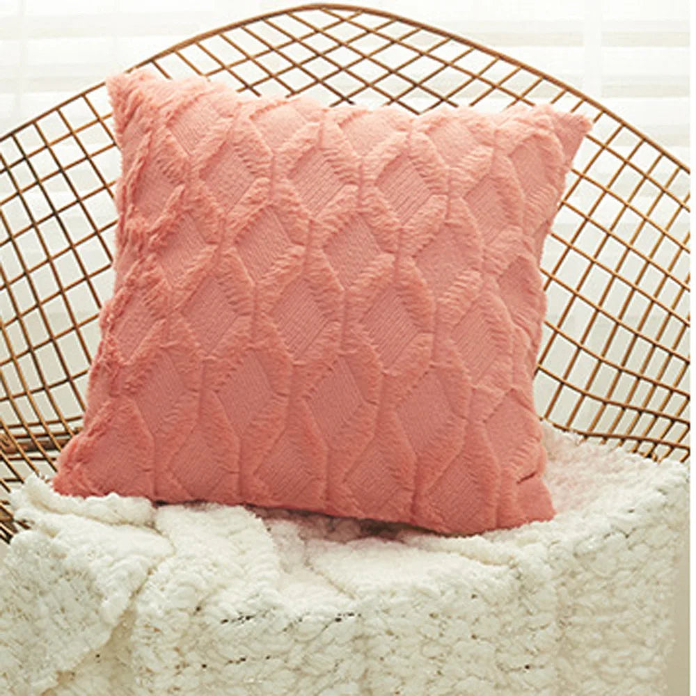 DecorBites™ Diamond Embroidery Cushion Cover for Modern Home Decor