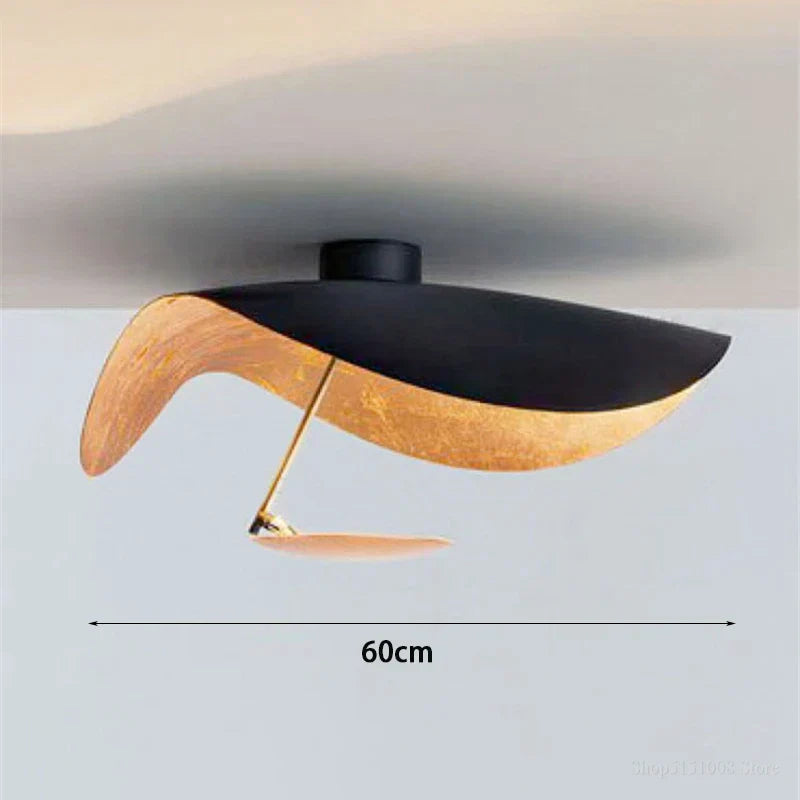 DecorBites™ Flying Saucer Hat Ceiling Lamp - Industrial Retro Design LED Lighting