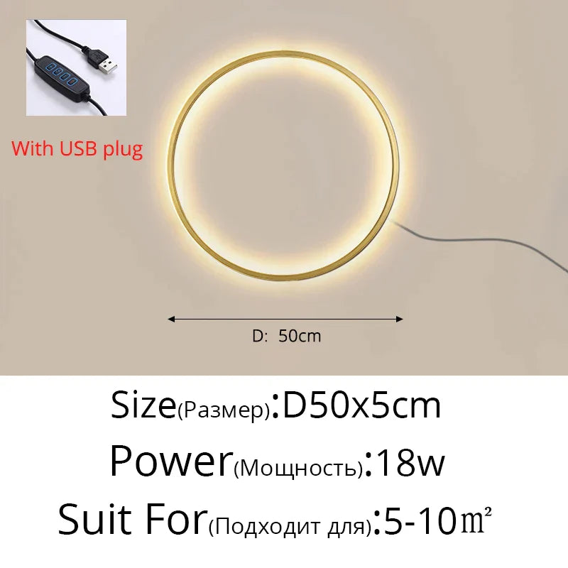 DecorBites™ Elegant Round Wall Sconces for Home Indoor Lighting