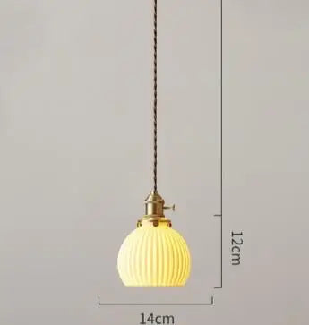 DecorBites™ Blue Glass Pendant Lights for Bedroom Dinning Living Room