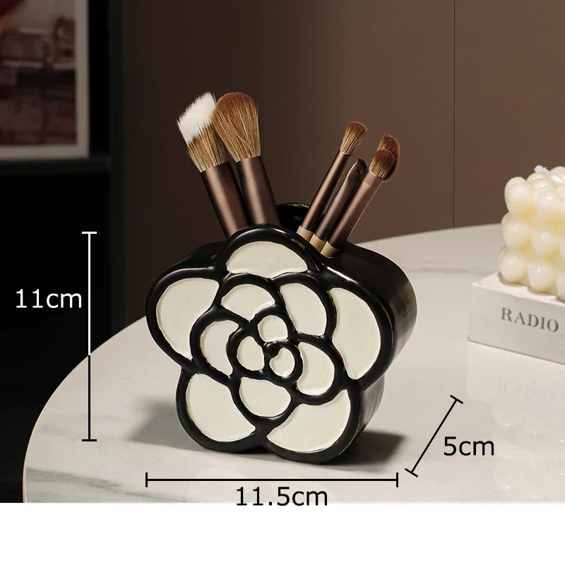 DecorBites™ Butterfly Ceramic Tissue Box - Decorative Bedside Table Paper Towel Case