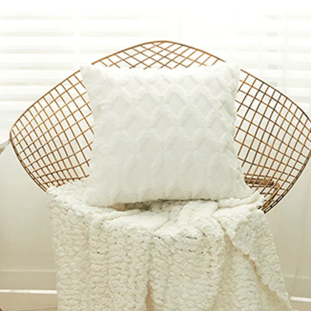 DecorBites™ Diamond Embroidery Cushion Cover for Modern Home Decor