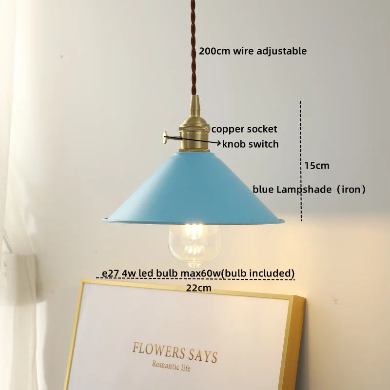 DecorBites™ LED Hanging Lamp Modern Style Nordic Pendant Lights Fixtures for Bedroom Living Room