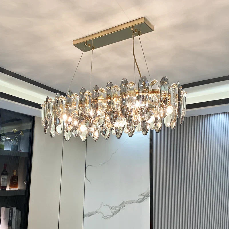 DecorBites™ Crystal Chandelier: Luxury Nordic Post-modern Design for Living Room, Bedroom, Dining Room