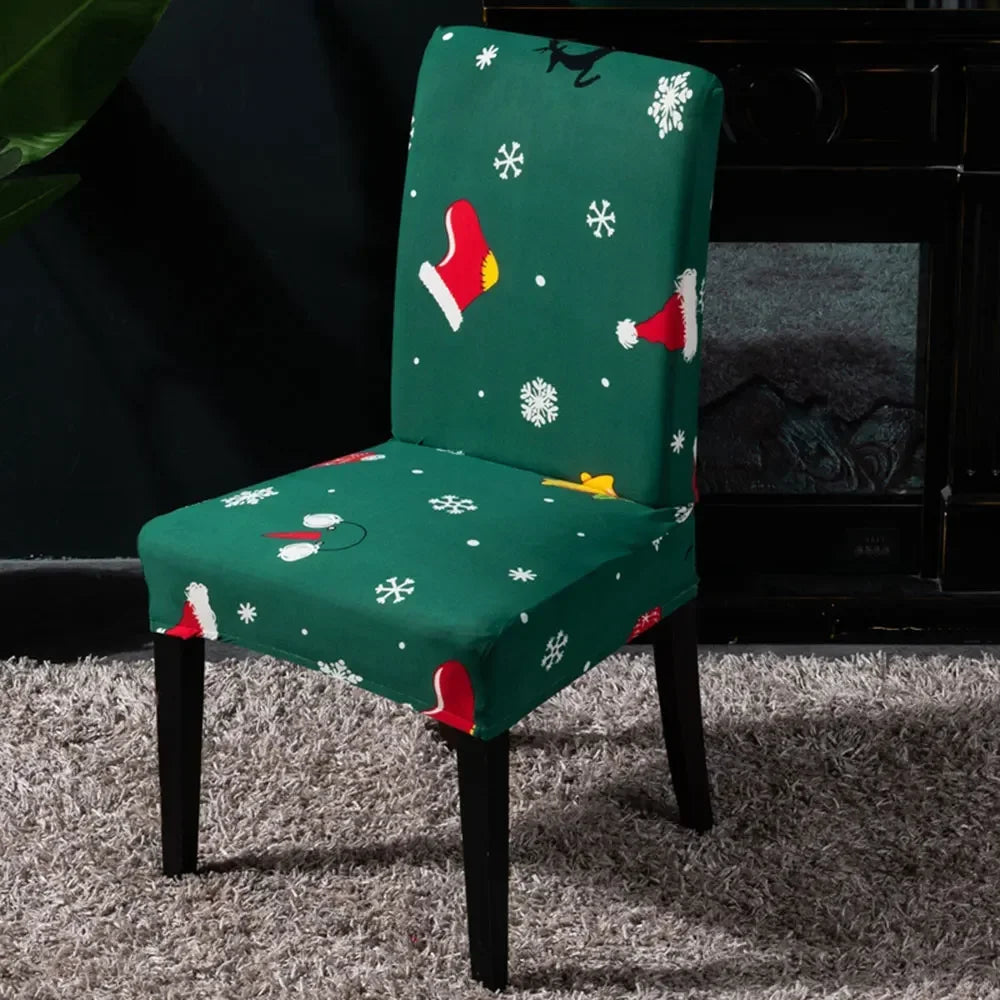 DecorBites™ Bohemian Mandala Stretch Chair Cover Slipcovers - Elastic Seat Case for Banquets
