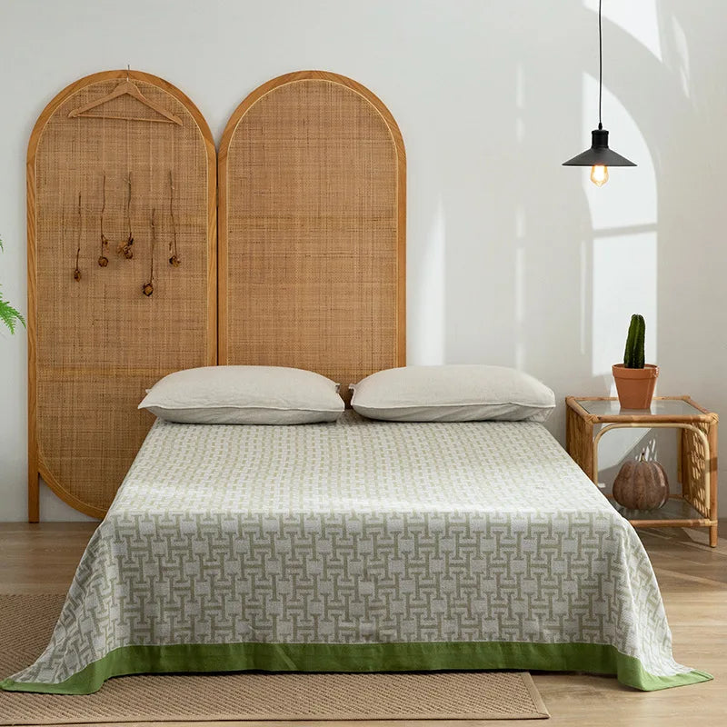 DecorBites™ Luxe Cotton Blanket - Premium Quality, 200*230 150*200, Perfect for Sofa or Bed