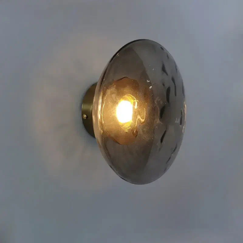 DecorBites™ LED Glass Wall Sconce for Living Room Background Lighting
