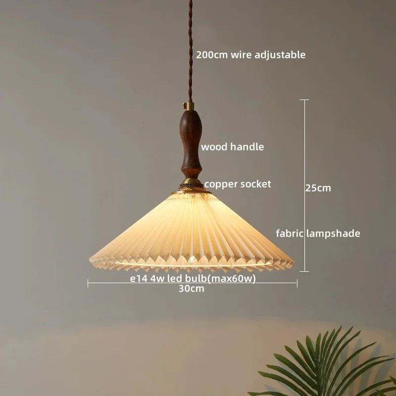 DecorBites™ LED Pendant Lamp Elegant Copper Glass Modern Style Hanging Light Fixtures
