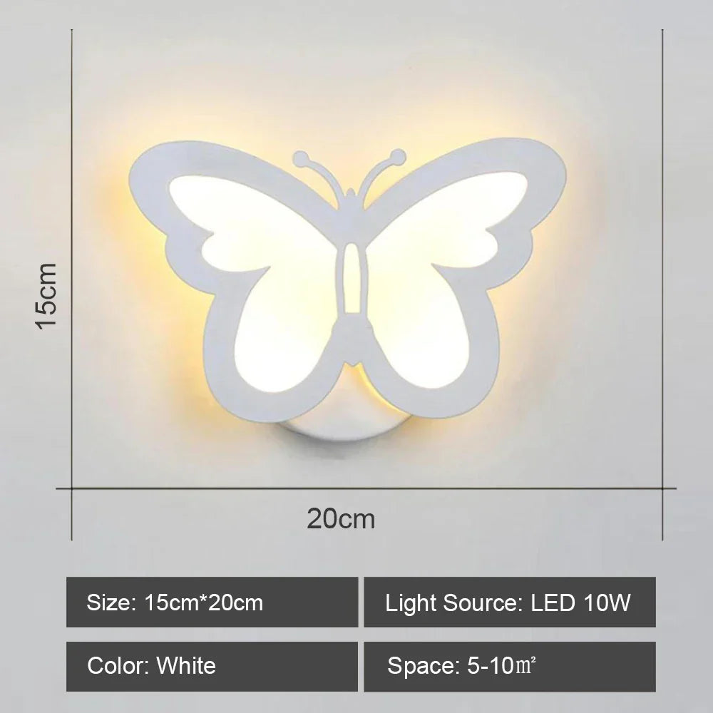 DecorBites™ LED Wall Sconce Light Acrylic Lamp for Bedroom Corridor Chandelier Style