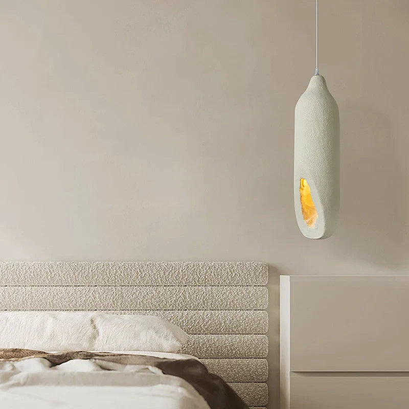 DecorBites™ Cement Handmade Led Chandelier for Living Room, Bedroom Decor Lighting
