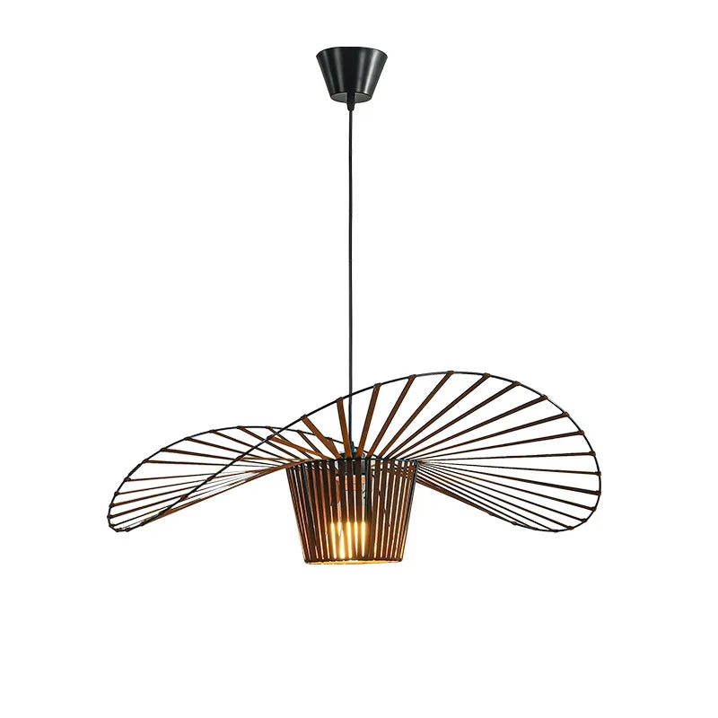 DecorBites™ Industrial Art Hat LED Chandelier for Living Dining Room Pendant Lights