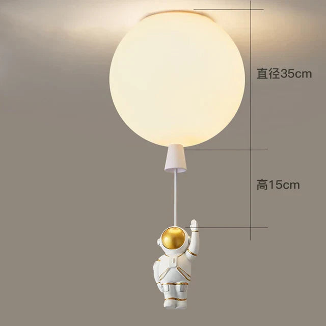 DecorBites™ Astronaut Space Ball Ceiling Lamp for Kids Room or Corridor