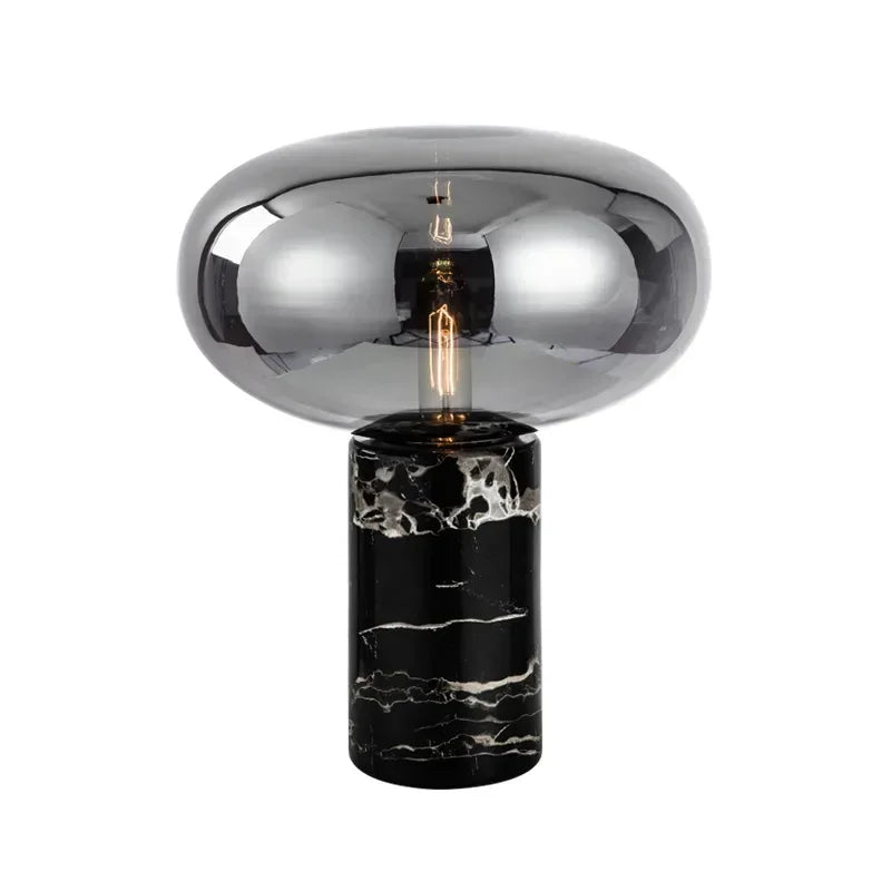 DecorBites™ Glass Ball Marble Desk Lamp - Postmodern Minimalist Designer Bedroom Living Room Decoration