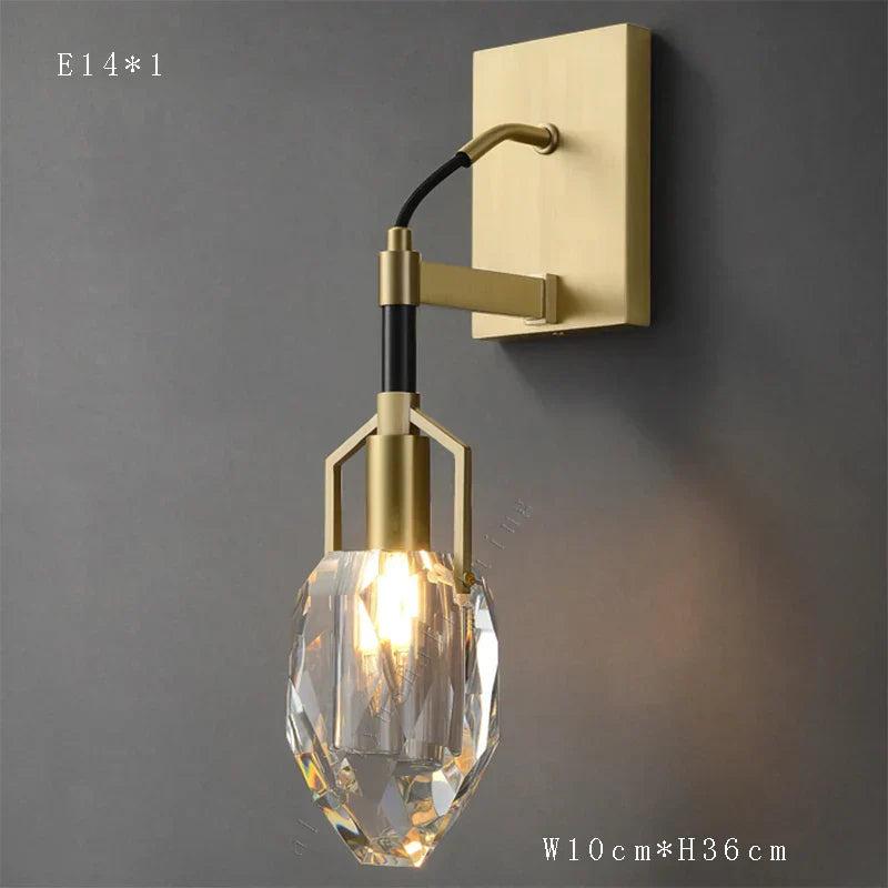 DecorBites™ Crystal Chandelier Ceiling Light Modern Design for Living Room Dining Area