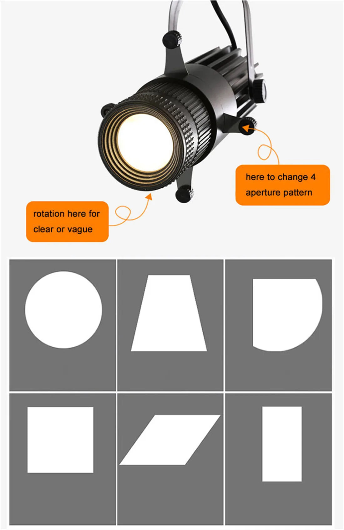 DecorBites™ Adjustable LED Track Spotlights for Art Gallery Church Museum, Square Shape