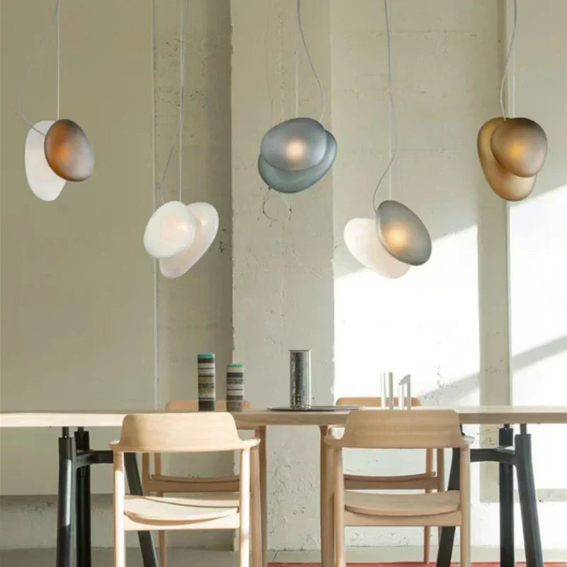 DecorBites™ Glass Indoor Pendant Lights for Dining Room Kitchen Bar Shop