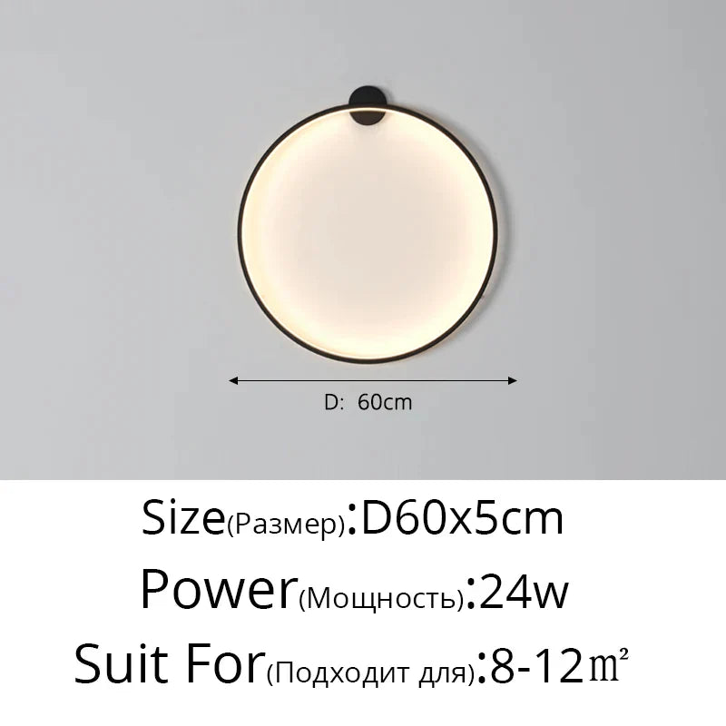 DecorBites™ LED Wall Lights: Modern Sconces for Living Dining Bedroom Home Decor