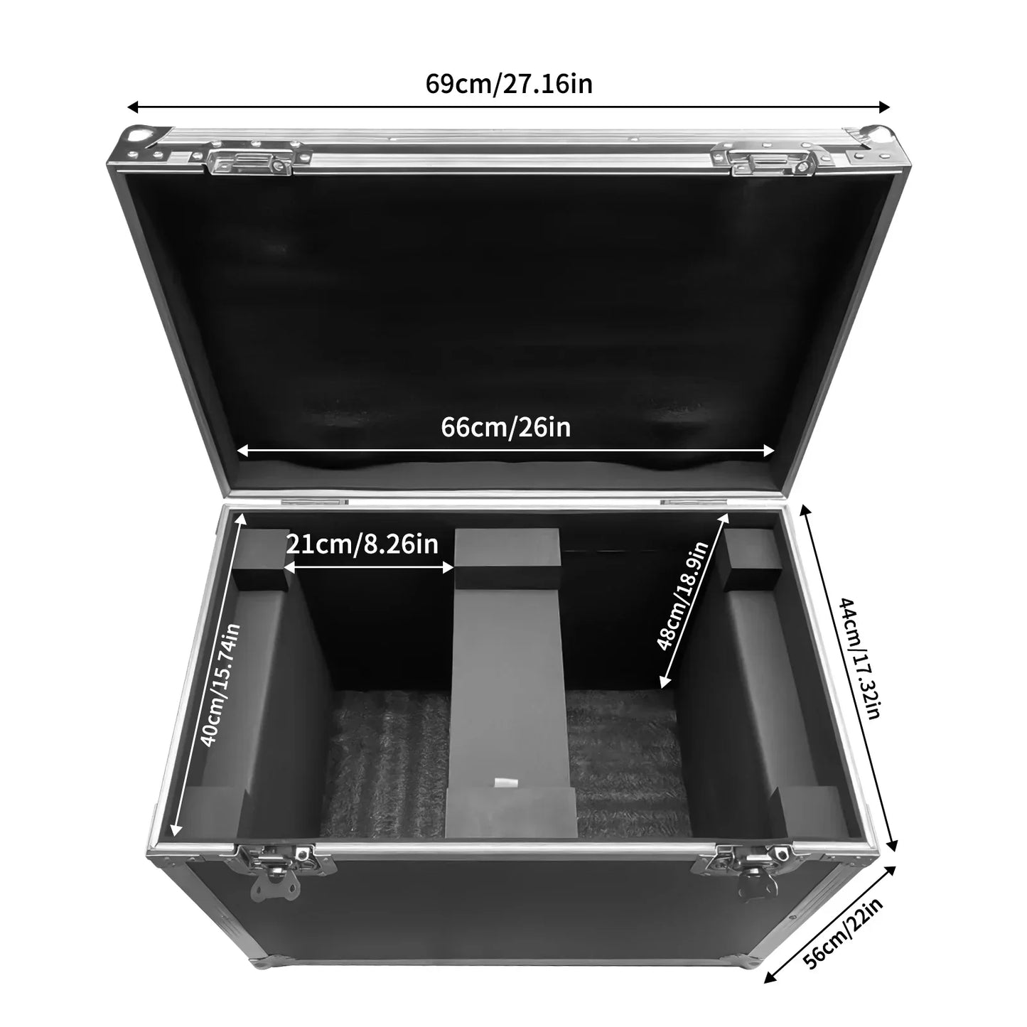 DecorBites™ Dual Flight Case for 230W Moving Head Light