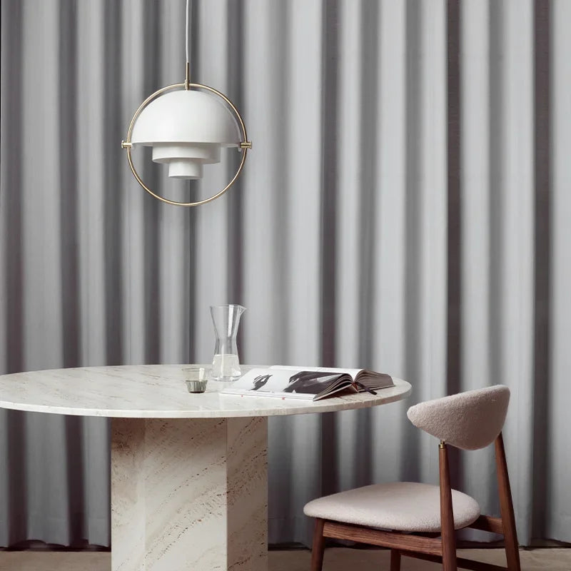 DecorBites™ Iron Pendant Lights: Post Modern Gubi Hanging Lamp for Home Decor