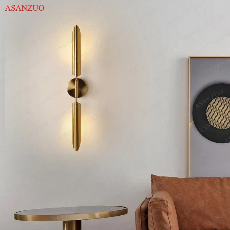 DecorBites™ LED Wall Lamps Lights Mirror Light for Living Room Stairs Loft Night Table