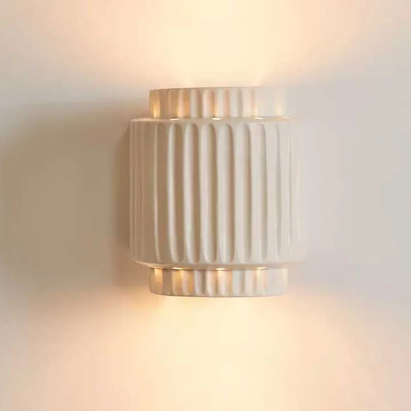 DecorBites™ Cream White LED Wall Lamp for Bedroom Study Living Room Decor