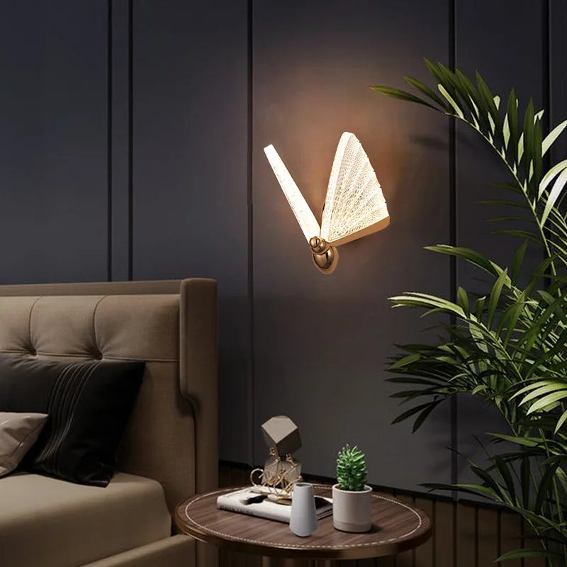 DecorBites™ LED Butterfly Wall Lights for Bedroom Living Room Decor, Indoor Sconce Lamp
