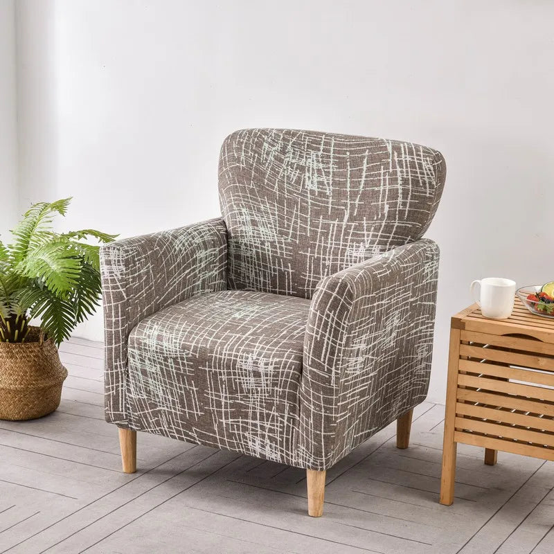 DecorBites™ Accent Chair Cover Slipcover Stretch Sofa Couch Case