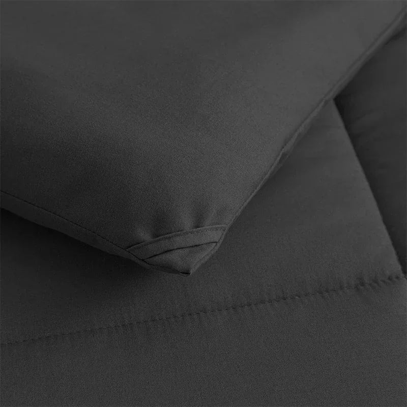 DecorBites™ Large Square Quilted Duvet Queen Spring Autumn Blanket, Four Seasons Comfort