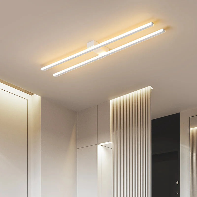 DecorBites™ LED Strip Chandelier Modern Creative Ceiling Lamp for Aisle Corridor Balcony Lighting