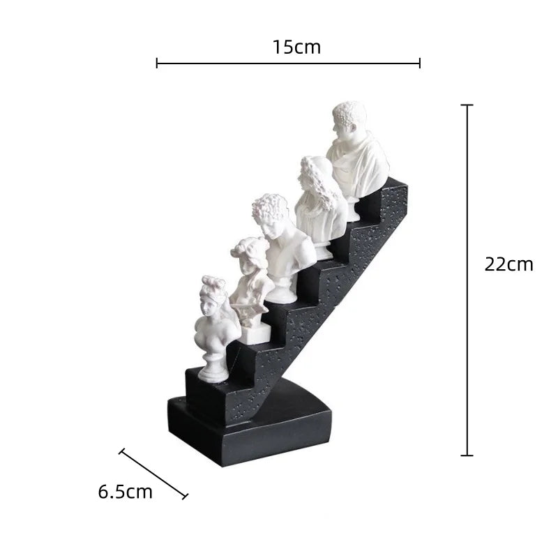 DecorBites™ Abstract David Statue Sculpture Home Decor Figurine Ornament