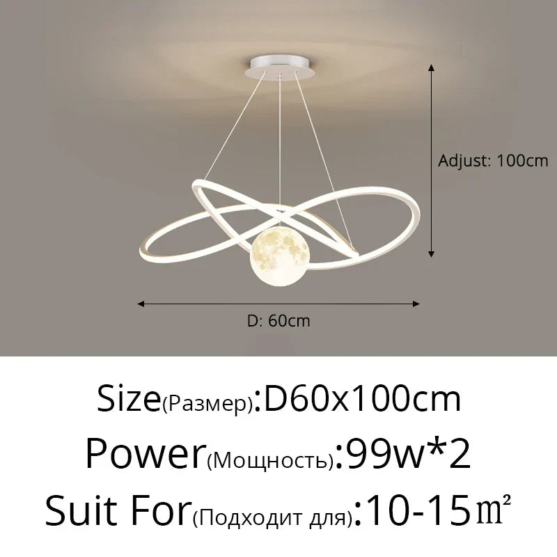 DecorBites™ LED Pendant Lights for Living Dining Study Room Indoor Lighting
