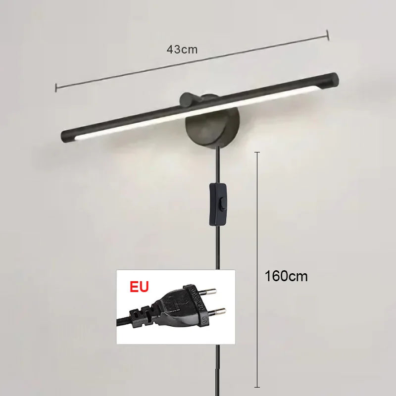 DecorBites™ LED Wall Lamp with Touch Dimming Motion Sensor - 40cm/55cm