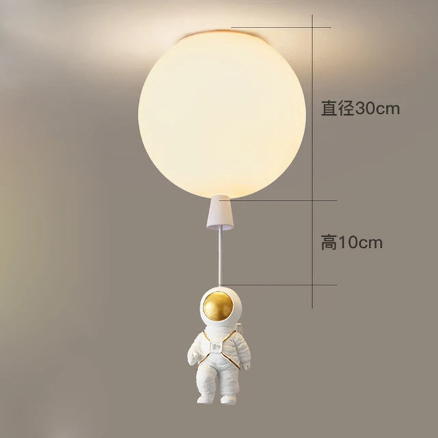 DecorBites™ Astronaut Space Ball Ceiling Lamp for Kids Room or Corridor