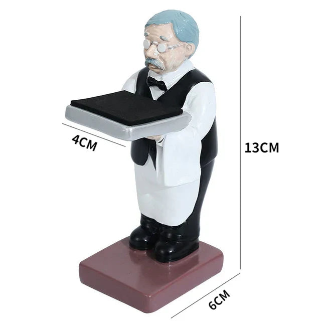 DecorBites™ Bear Statue Watch Rack: Smart Watch Display & Storage Stand