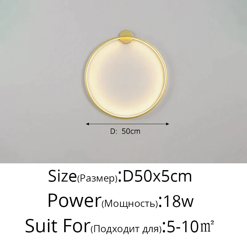DecorBites™ LED Wall Lights: Modern Sconces for Living Dining Bedroom Home Decor