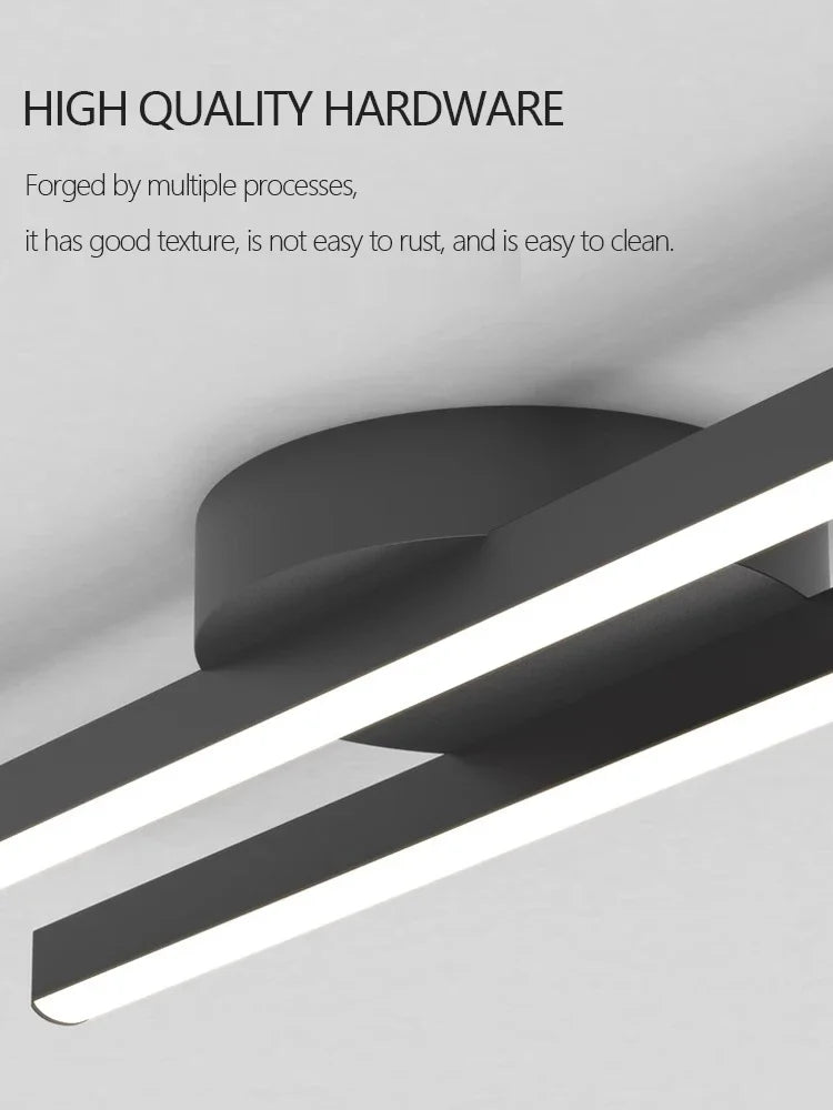 DecorBites™ Linear LED Ceiling Lamp for Living Room Bedroom Lighting Fixtures