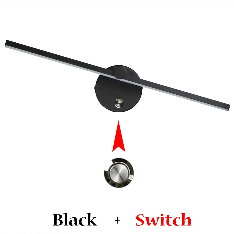 DecorBites™ Linear LED Vanity Wall Light with Switch, 300° Rotation, 41CM - Nordic Minimalist Style