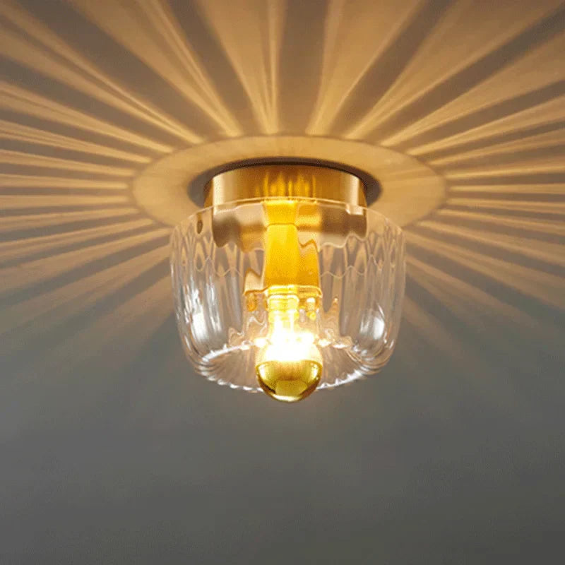 DecorBites™ LED Chandelier: Glass Wall Sconce for Restaurant, Bar, Living Room - Ceiling Lamp