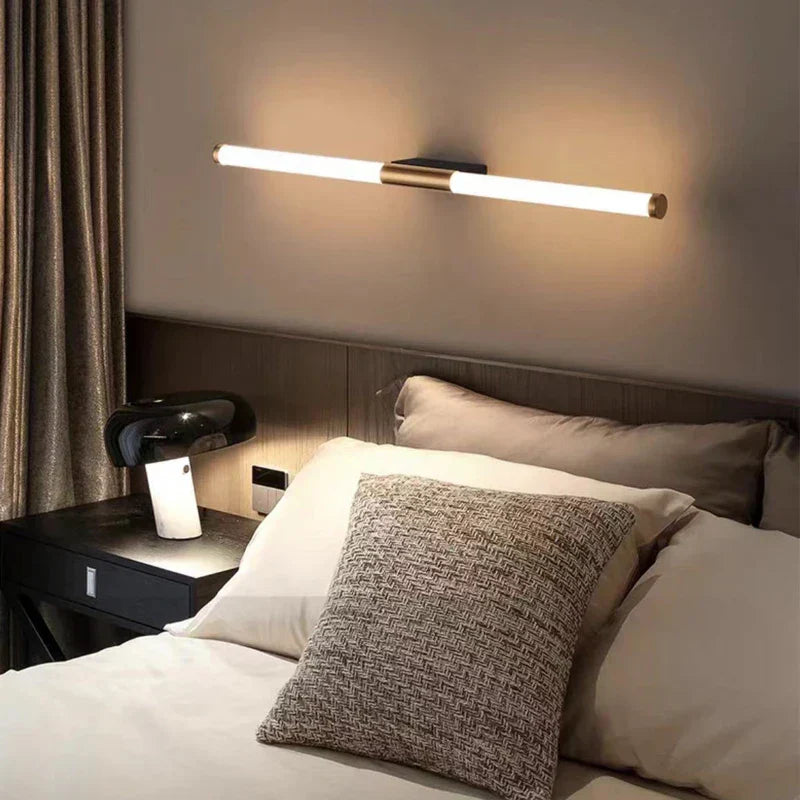 DecorBites™ Linear Metal Tube LED Wall Lamp for Living Room Bedroom Aisle Staircase Corridor