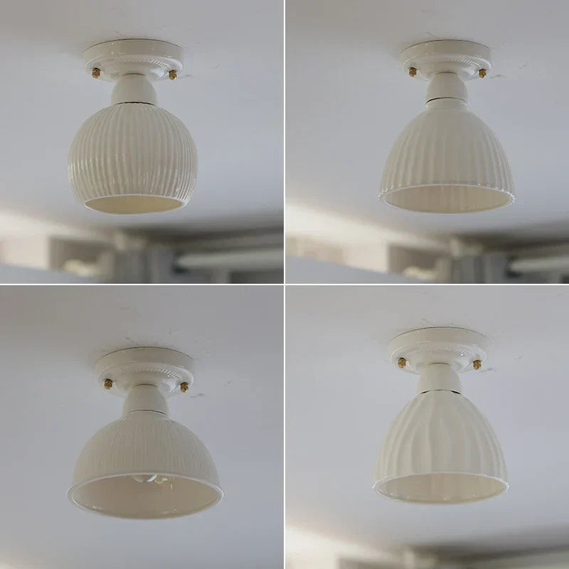 DecorBites™ Ceramic LED Ceiling Light for Modern Home Decor & Lighting