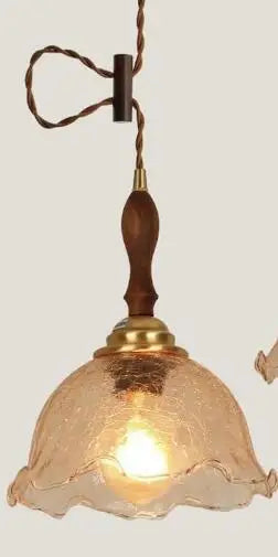 DecorBites™ Glass Pendant Lights for Bedroom Living Dinning Room Style Fixtures