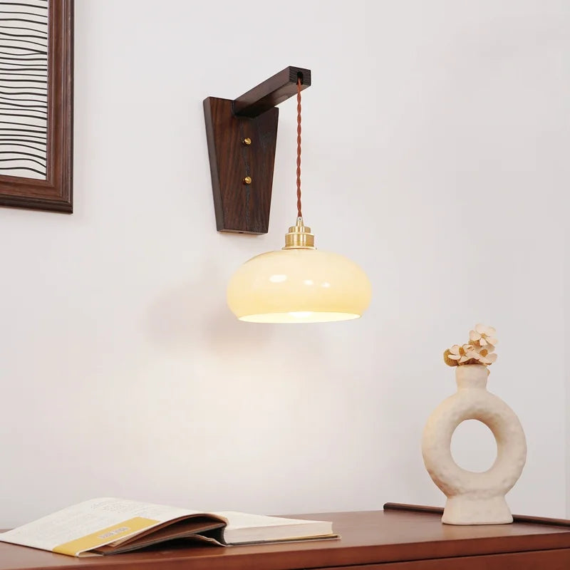 DecorBites™ LED Glass Sconce Wall Lamp Nordic Stair Light Fixtures