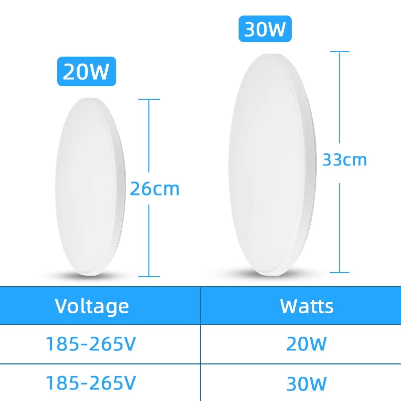 DecorBites™ Induction LED Ceiling Light Auto Motion Sensor for Home Appliances