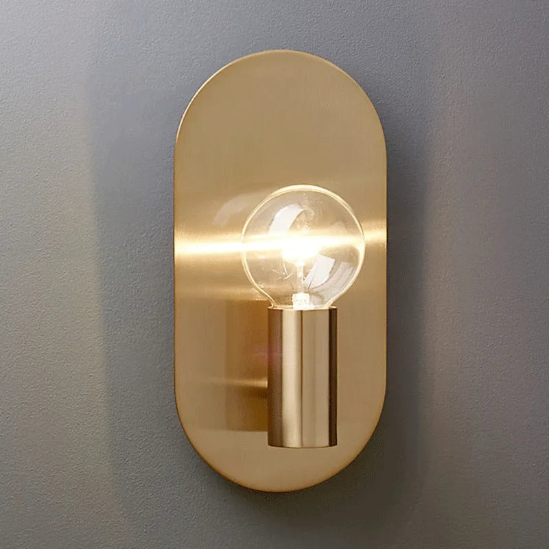 DecorBites™ Gold Bedroom Wall Lamp Sconce Fixtures Indoor Decor Lighting for House Stair