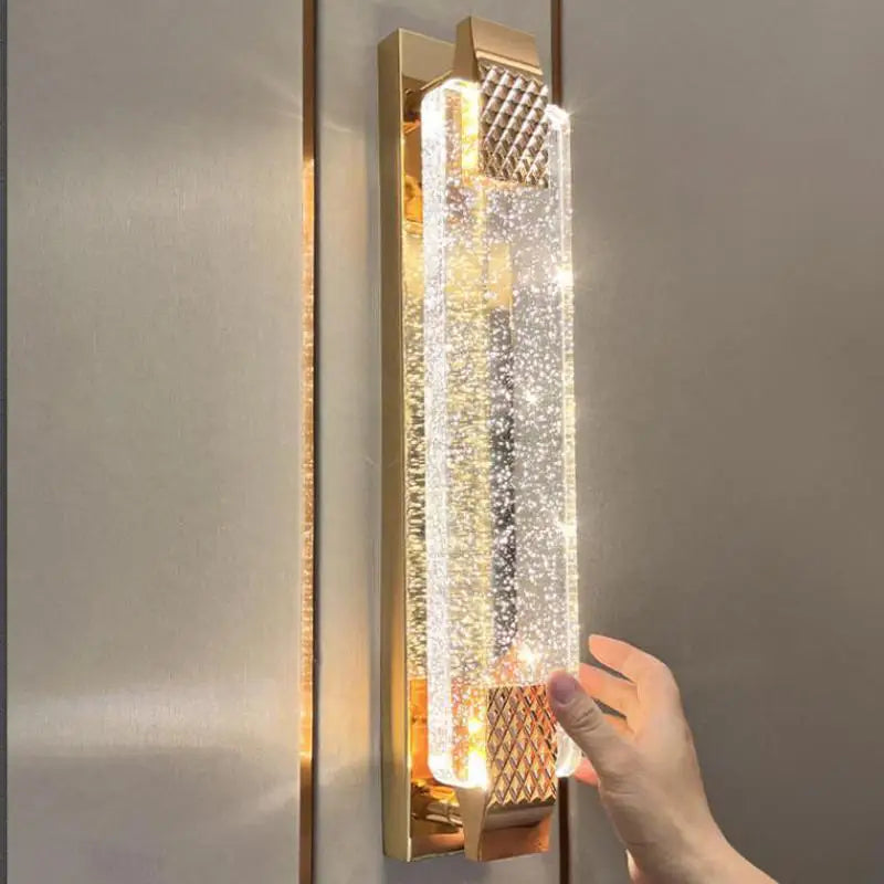 DecorBites™ Bubble Glass LED Wall Lamp for Bedroom and Living Room Lighting