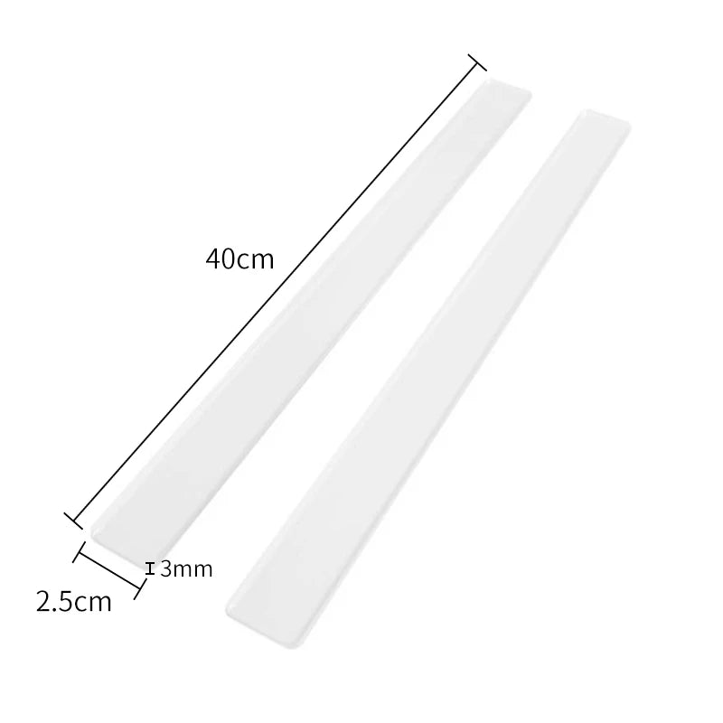 DecorBites™ Biscuit Cake Rolling Tool: Pastry & Fondant Thickness Ruler, Cookie Smoother & Balance Ruler